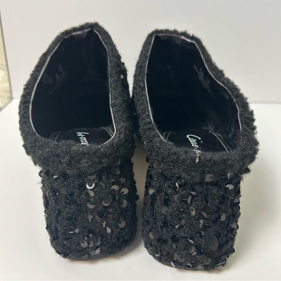 Circus by Sam Edelman Circus NY Orin Sequin mules in black size: 7.5 - Picture 9 of 10